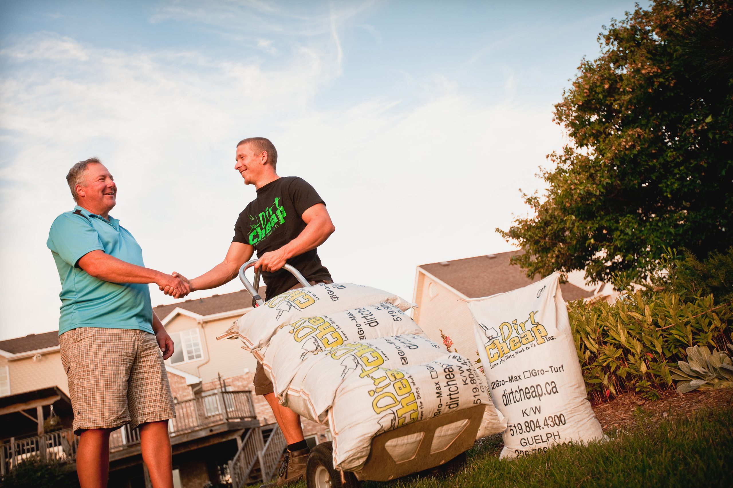 Dirt delivered straight to your garden in KW, Cambridge, and Guelph